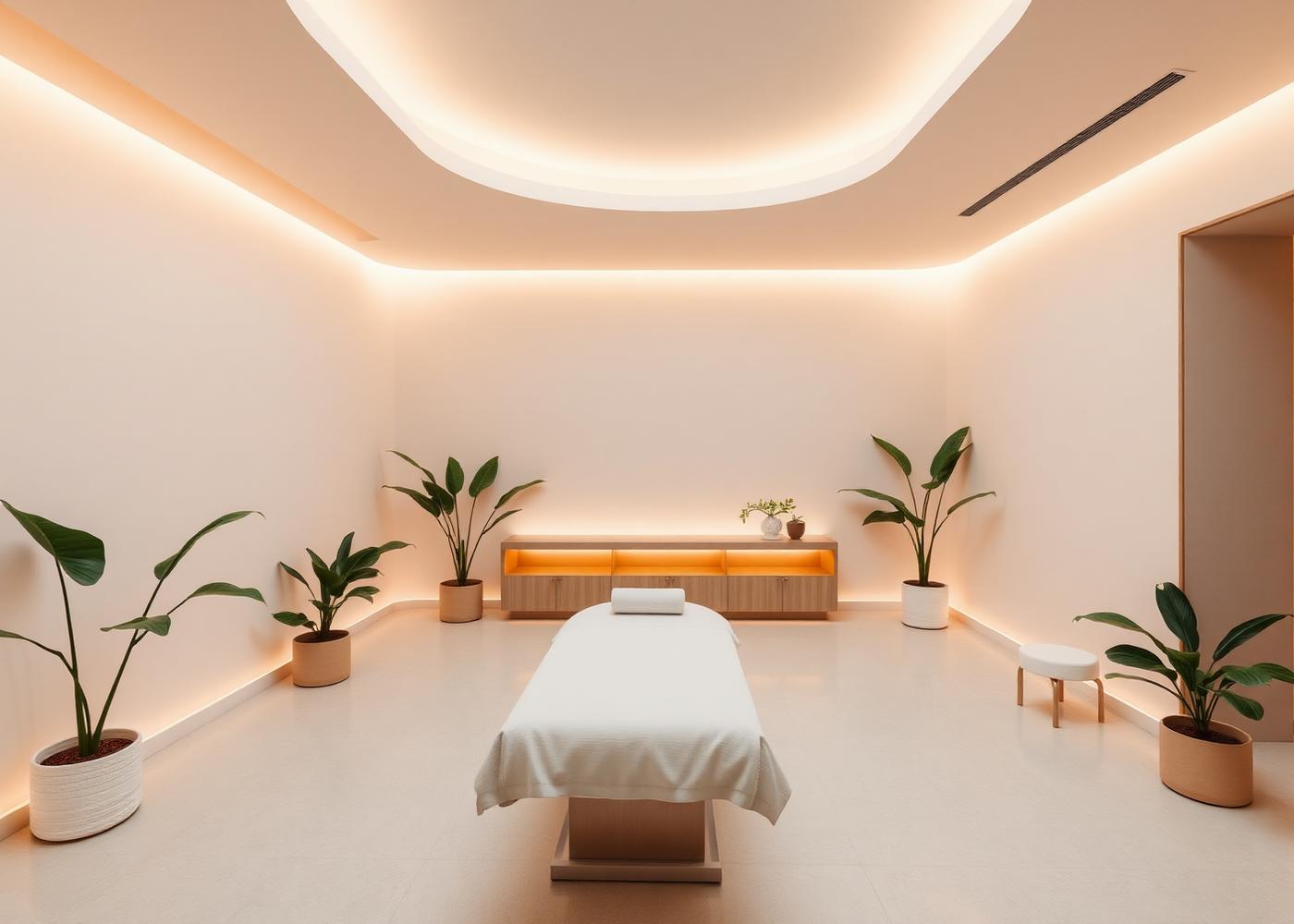 Interior of a modern healthcare facility